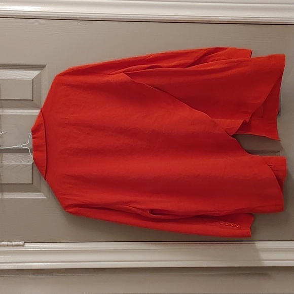 NWT Anthropologie Red Tulip Back Blazer - Picture 5 of 11